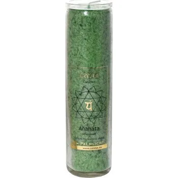Svíčka Čakrová svíce velká - zelená