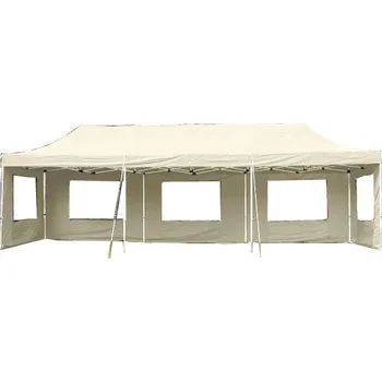 Zahradní stan Garthen Profi 3 x 9 m krémový
