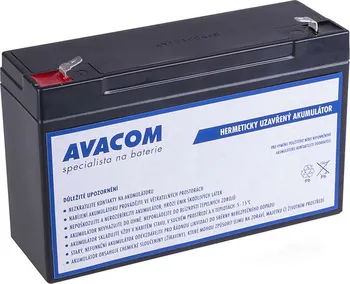 Záložní baterie Avacom Náhradní baterie 6 V 12 Ah do vozítka Peg Pérego F1