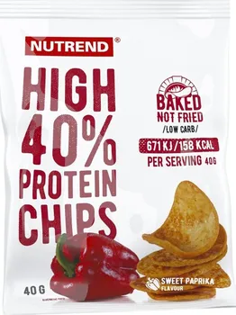 Fitness strava Nutrend High Protein Chips 6 x 40 g