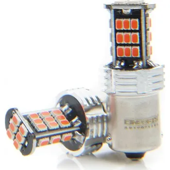 Autožárovka P21W LED žárovky (30 x SMD 3020) červená CANBUS