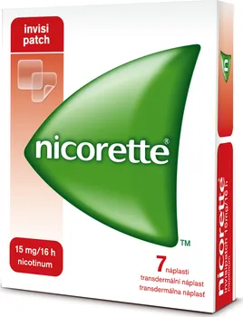 Nicorette Invisipatch 15 mg/16 h náplast 7 x 15 mg