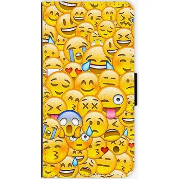 Pouzdro na mobilní telefon iSaprio Emoji pro Samsung Galaxy J5 2017 flipové