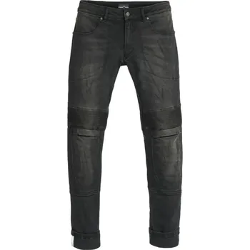 Moto kalhoty Pando Moto Karl Devil černé