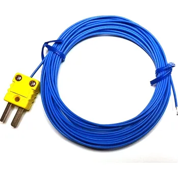 Tecpel TPK-01-5 | Teplotní čidlo drátkového typu -50 až +200°C | termočlánek typu "K" (NiCr-Ni) TPK-01-5m