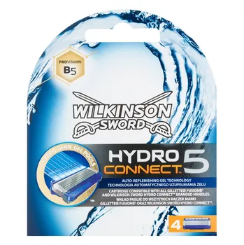 Příslušenství k holicímu strojku Wilkinson Hydro Connect 5 náhrady 4 ks