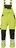 Červa Knoxfield Hi-Vis reflexní kalhoty s laclem žluté, 62