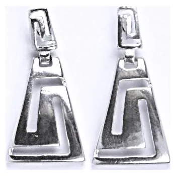 Náušnice Stříbrné náušnice na šroubek, náušnice ze stříbra NŠ 748