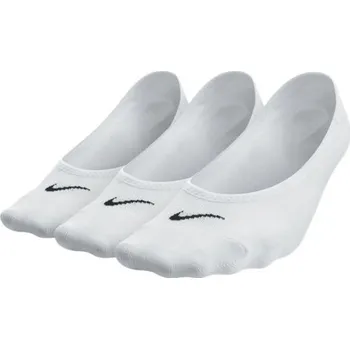 Pánské oblečení Nízké bavlněné ponožky Nike EVERYDAY LIGHTWEIGHT (3 PAIRS) bílé SX4863-101 - S | UK 9 | US 11,5