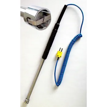 Tecpel TPK-04 | Prodloužené povrchové teplotní čidlo -50 až +500°C | termočlánek "K" (NiCr-Ni)
