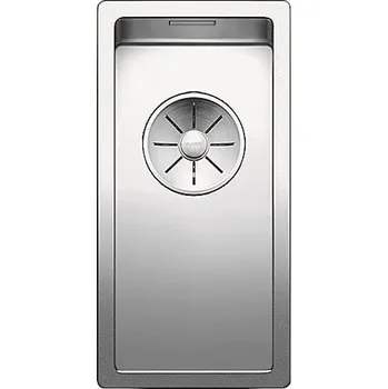 Nerezový dřez BLANCO Claron 180-U nerez hedvábný lesk bez táhla 521565