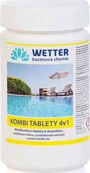 Bazénová chemie Wetter Kombi tablety 4v1 1,2 kg