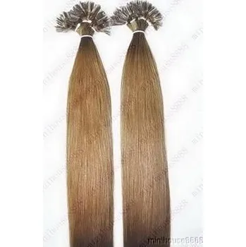PERFEKTVLASY KERATIN INDIAN REMY 100 pramenů, SVĚTLE HNĚDÁ #12,80g, 50cm