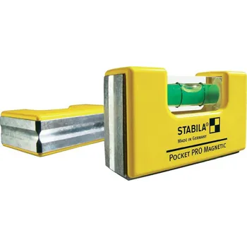 Vodováha Mini vodováha Stabila Pocket Pro Magnetic 17768 | 68 mm | s magnetem | hliníkový rám