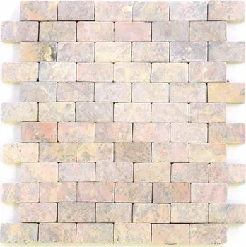 Venkovní dlažba Divero Garth mramorová mozaika D01636