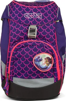 Školní batoh Ergobag Fluo růžový školní batoh