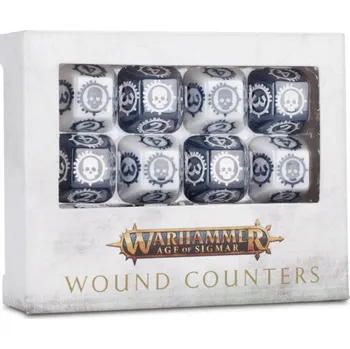 Příslušenství k deskovým hrám Games Workshop Warhammer Age of Sigmar Wound Counters