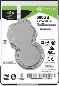 Interní pevný disk Seagate BarraCuda 500 GB (ST500LM034)