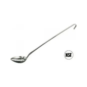 Naběračka Lžíce děrovaná 38cm profi monoblok