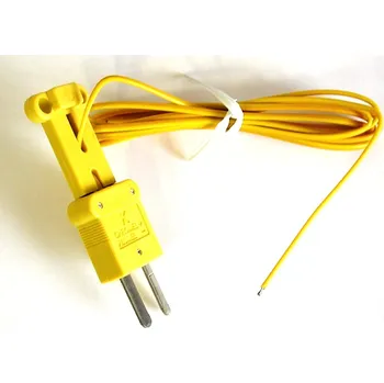 Příslušenství k měřicímu přístroji Tecpel TPK-01 | Teplotní čidlo drátkového typu -50 až +200°C | termočlánek typu "K" (NiCr-Ni) TPK-01