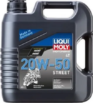 Motorový olej Liqui Moly 4T 20W-50 Street 1696 4 l
