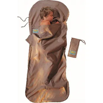 Spacák Cocoon dětská spacáková přikrývka Kid Sack bavlna khaki