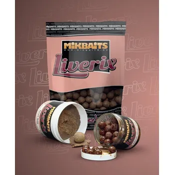 Nástraha Mikbaits Boilies Liverix - Magická oliheň 1kg 20mm
