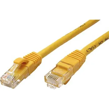 Síťový kabel Value UTP patchkabel kat. 6a, 20m, žlutý - 21.99.1439