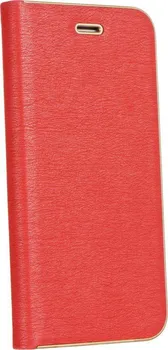 Pouzdro na mobilní telefon Forcell Luna Book Apple iPhone 7 Plus/8 Plus červené