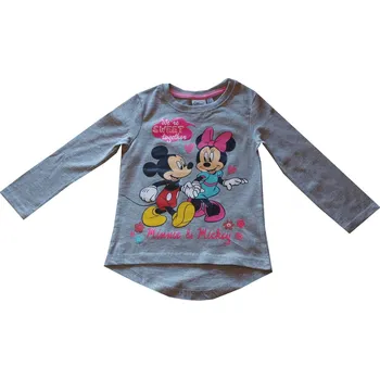 Chlapecké tričko LamaLoli Minnie tričko šedé s dlouhým rukávem Velikost: 6roků