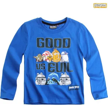 Sun City Tričko Angry Birds sytě modrá Velikost: 4roky