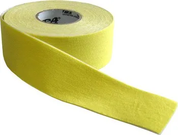 Tejpovací páska Acra Kinezio Tape 2,5 cm x 5 m žlutá