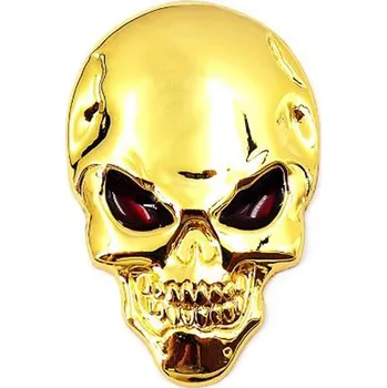 Polep vozidla Lebka 3D polep (3D polet lebka)