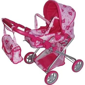 Baby Mix Hluboký kočárek Kočárek pro panenku Baby Mix Hluboký kočárek