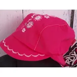 Čepička kšiltovka RDX 7456 tm. růžová lehká s krytím krku velikost čepic: 48cm