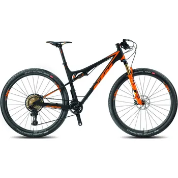 Horské kolo KTM Scarp Sonic 29" Black/Maorange/Glossy/Topo 2018