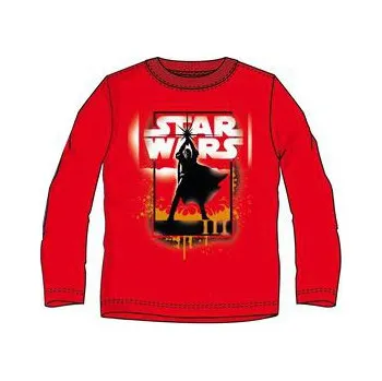 Chlapecké tričko Sun City Star Wars tričko červené Velikost: 4roky
