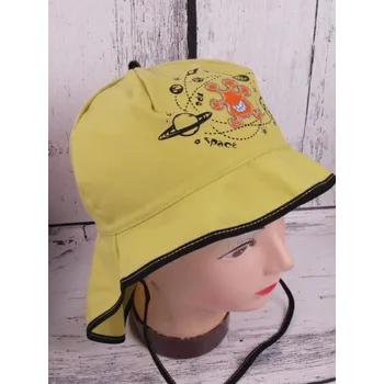 Kšiltovka Klobouček klobouk RDX 7428 zelený lehký vázací s krytím krku velikost čepic: 48cm