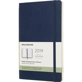 Diář Moleskine plánovací zápisník měkký L 2019