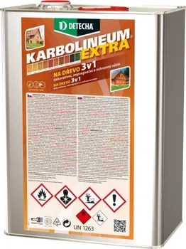 Lak na dřevo Detecha Karbolineum Extra 8 kg