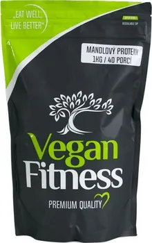 Protein Vegan Fitness Mandlový Protein 1 kg bez příchuti