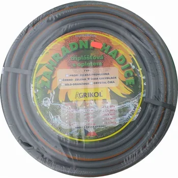 Zahradní hadice Agrikol Greyblack 1/2" 25 m šedá