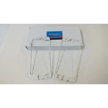 OEM iPhone 5 čelní rámeček skla bílý