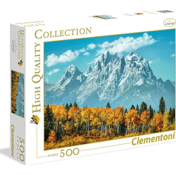 Puzzle Clementoni Grand Teton na podzim 500 dílků