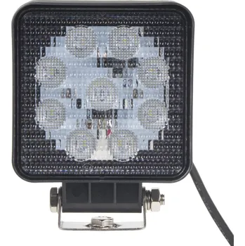Pracovní světlo LED světlo extra SLIM, 9x3W, 128x110mm, ECE R10