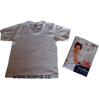 Chlapecké tričko Fiba CZ s.r.o Dětské tričko bavlněné bílé Velikost: 4-5roků