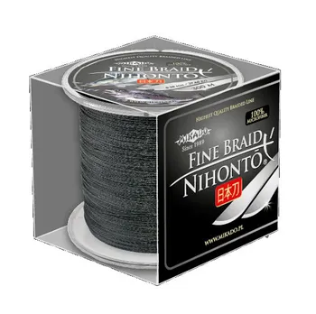 Mikado Braided Line Nihonto Fine Braid černý 0,50 mm/300 m