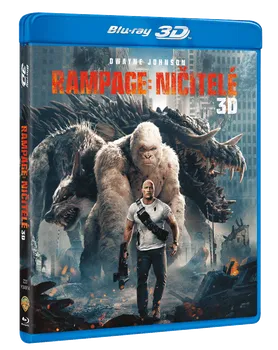 Blu-ray film Blu-ray Rampage: Ničitelé 2D+3D (2018) 2 disky