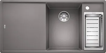 Granitový dřez Blanco Axia III 6 S InFino Silgranit s excentrem P + skleněná deska