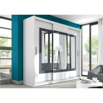 Šatní skříň Casarredo Šatní skříň PORTMORE 250 bílá